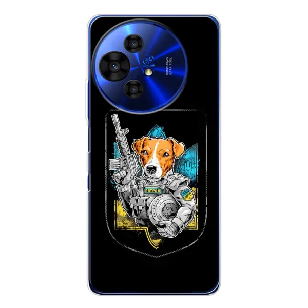 Чехол с рисунком «Патрон Воин» для TCL 50 Pro NxtPaper