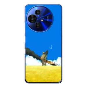 Чехлы на военную тематику для TCL 50 Pro NxtPaper (Попадание)