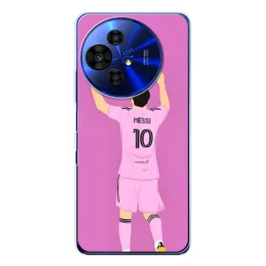 Чехлы Лео Месси в Майами на TCL 50 Pro NxtPaper (Празднование Месси)