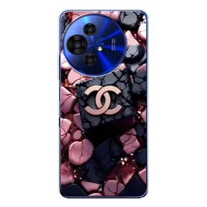 Чохол (Dior, Prada, YSL, Chanel) для TCL 50 Pro NxtPaper (Шанель)