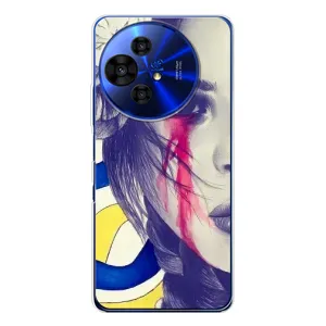 Чехол на TCL 50 Pro NxtPaper Украинский дизайн (Слезы Украины)