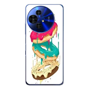 Чехол с изображением вкусной еды для TCL 50 Pro NxtPaper