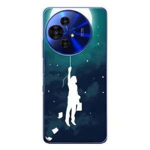 Чехол (ТПУ) с планетами на TCL 50 Pro NxtPaper