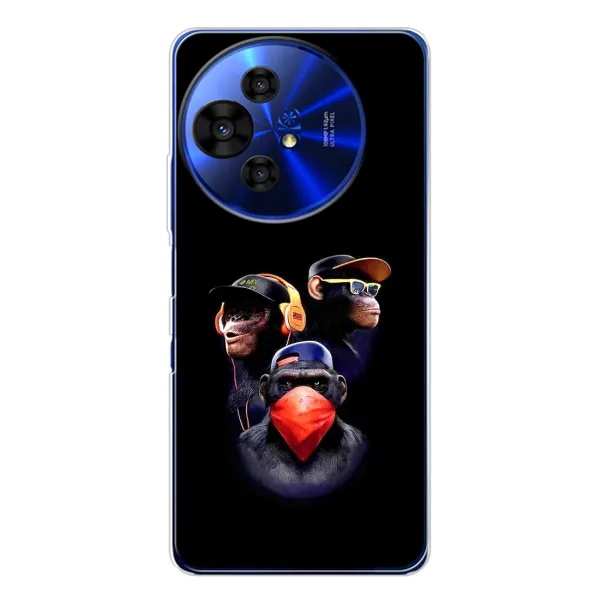 Чехол с рисунком «Три обезьяны» для TCL 50 Pro NxtPaper Чехол с рисунком «Три обезьяны» для TCL 50 Pro NxtPaper