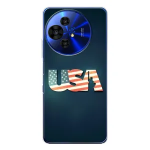 Чохол Прапор USA для TCL 50 Pro NxtPaper (USA)