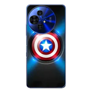 Чохол с Щітом Капітана Америки на TCL 50 Pro NxtPaper (Яскраий Щит Капітана)