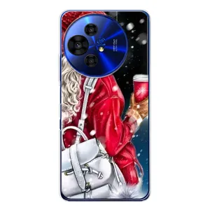 Чехлы на Новый Год TCL 50 Pro NxtPaper (Зима пришла)