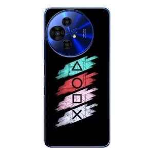 Чехол КИБЕРСПОРТ для TCL 50 Pro NxtPaper (Значки Sony)