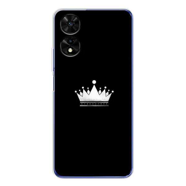 Чехол с рисунком «Белая корона» для TCL 505 Чехол с рисунком «Белая корона» для TCL 505