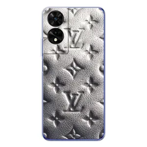 Текстурный Чехол Louis Vuitton для ТКЛ 505 (Бежевый ЛВ)
