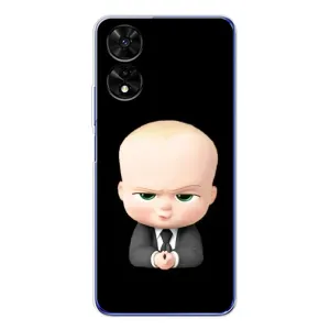 Мультяшный принт на Чехол для ТКЛ 505 (Бос)