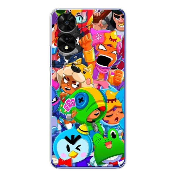 Чохол з малюнком «Brawl-Stars» для TCL 505 Чохол з малюнком «Brawl-Stars» для TCL 505