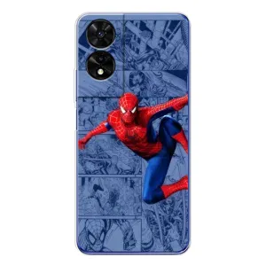 Силиконовый Чехол для TCL 505 (Человек Паук)