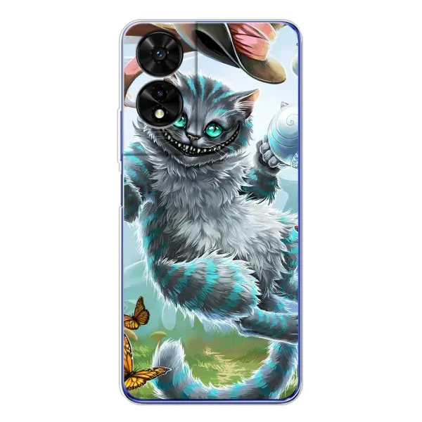 Чехол с рисунком «Чеширский КОТИК» для TCL 505 Чехол с рисунком «Чеширский КОТИК» для TCL 505