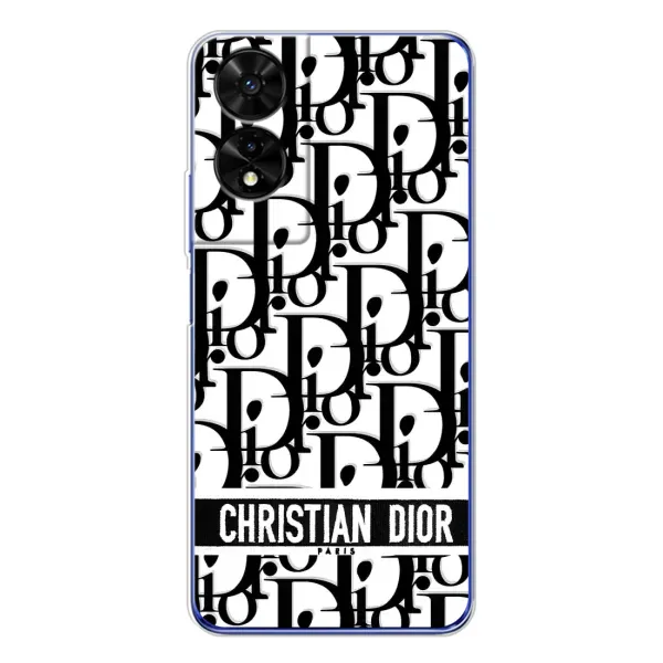 Чехол с рисунком «Christian Dior» для TCL 505