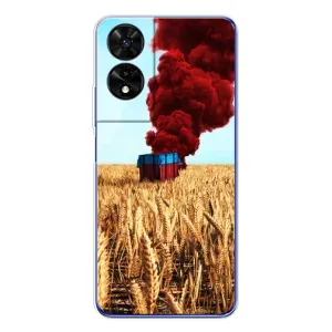 Чехол (TPU) с картинкой "Лого Пабг" на ТКЛ 505 (Дроп)