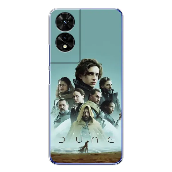 Чехол с рисунком «Дюна» для TCL 505