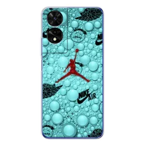 Силиконовый Чехол Nike Air Jordan на ТКЛ 505 (Джордан Найк)