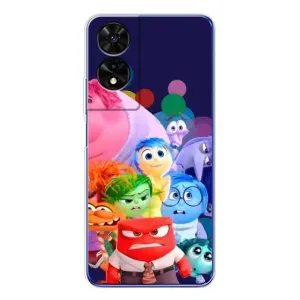 Чехол Головоломка для TCL 505 - (AlphaPrint) (Герои головоломки)