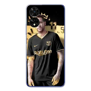 Силиконовый Чехол TCL 505 (Gold Neymar)