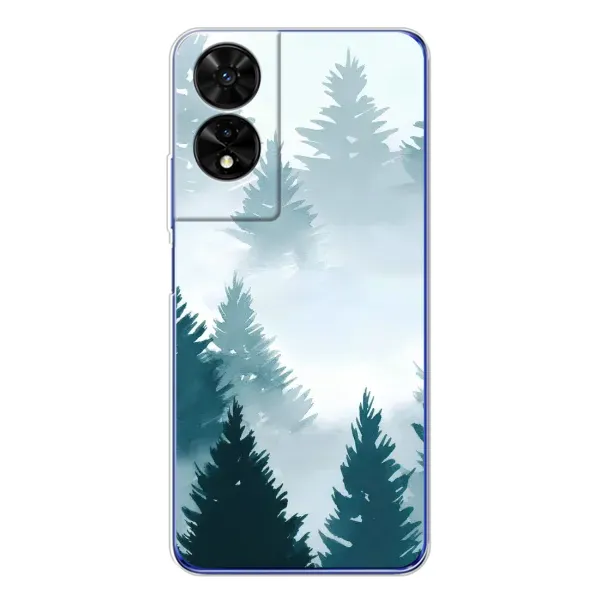 Чехол с рисунком «Горный лес» для TCL 505 Чехол с рисунком «Горный лес» для TCL 505