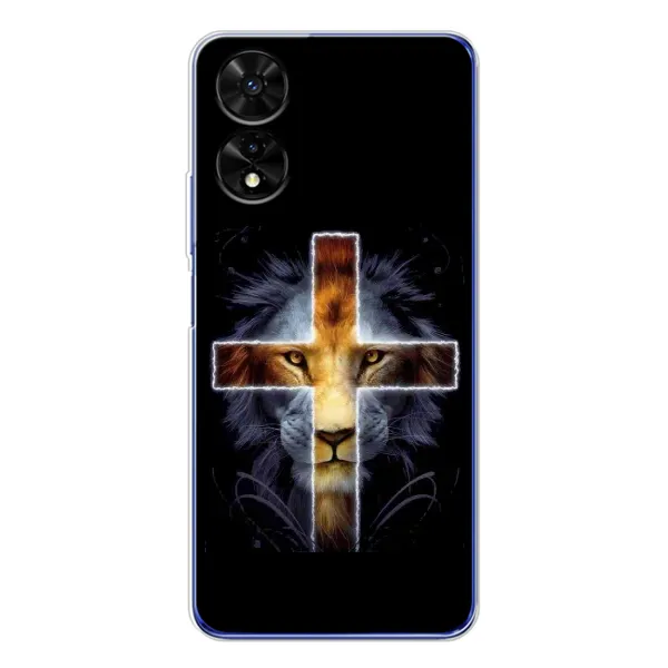 Чехол с рисунком «Иисус Лев» для TCL 505 Чехол с рисунком «Иисус Лев» для TCL 505
