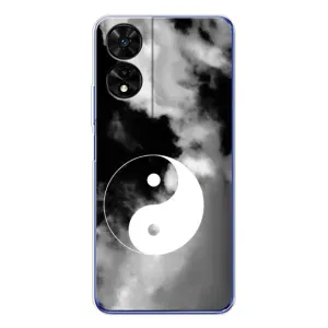 Чехлы с принтом Спортивная тематика для TCL 505 (Инь-Янь)