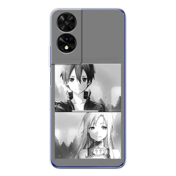 Чехол с рисунком «Кирито-Асуна» для TCL 505 Чехол с рисунком «Кирито-Асуна» для TCL 505