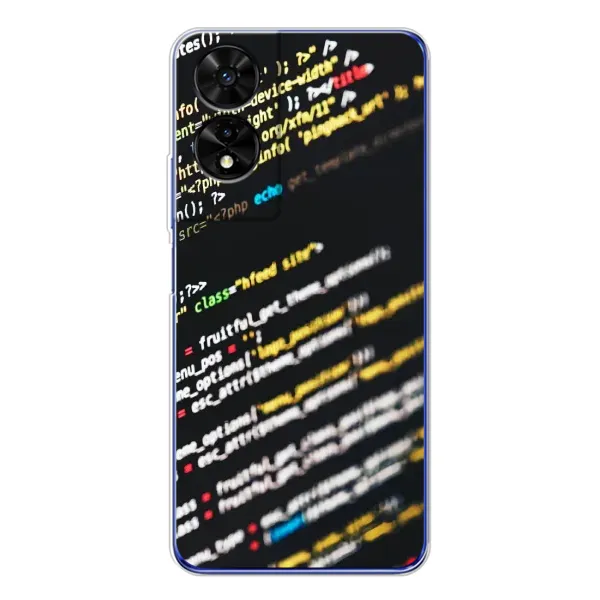 Чехол с рисунком «Код» для TCL 505 Чехол с рисунком «Код» для TCL 505