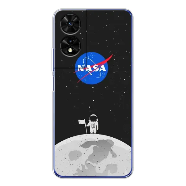 Чехол с рисунком «Космонавт NASA» для TCL 505 Чехол с рисунком «Космонавт NASA» для TCL 505