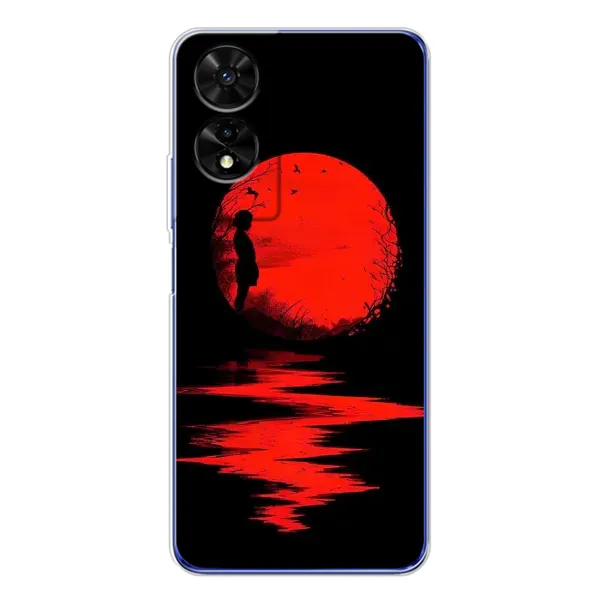 Чехол с рисунком «Красный Закат» для TCL 505 Чехол с рисунком «Красный Закат» для TCL 505