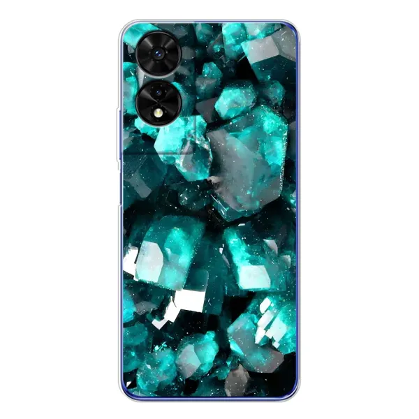 Чехол с рисунком «Кристалы» для TCL 505 Чехол с рисунком «Кристалы» для TCL 505