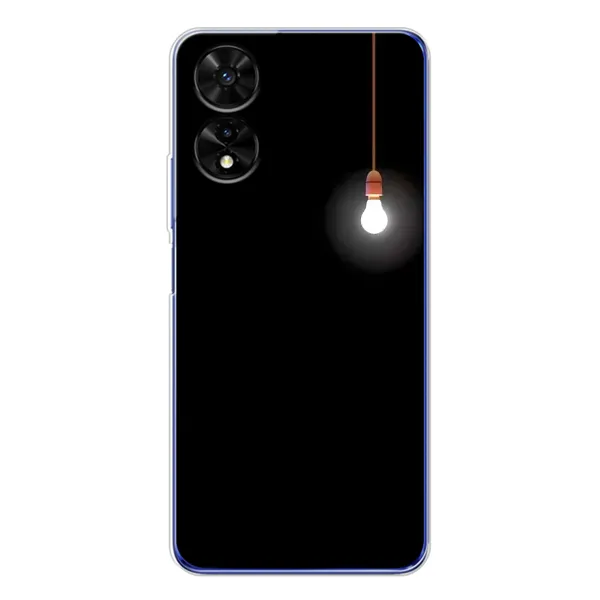 Чехол с рисунком «Лампочка» для TCL 505