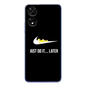 Силиконовый Чехол на TCL 505 с картинкой Nike (Later)