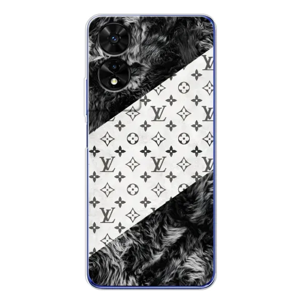 Чехол с рисунком «LV на белом» для TCL 505 Чехол с рисунком «LV на белом» для TCL 505