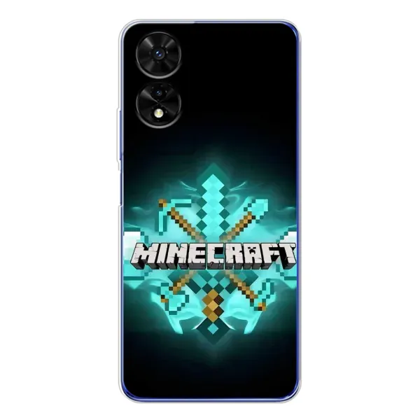 Чехол с рисунком «MineCraft 2» для TCL 505
