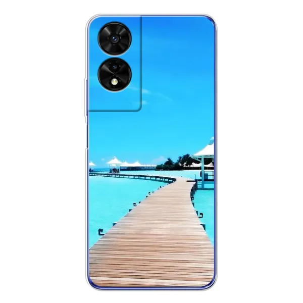 Чехол с рисунком «Набережная» для TCL 505 Чехол с рисунком «Набережная» для TCL 505