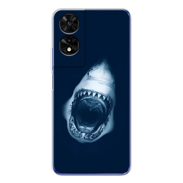 Чехол с рисунком «Пасть Акулы» для TCL 505 Чехол с рисунком «Пасть Акулы» для TCL 505