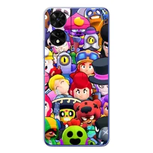 Силіконовый Чохол на TCL 505 з картинкою Brawl Stars