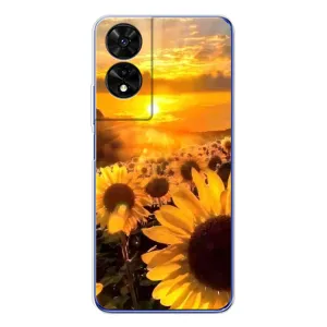 Чохол з Квітами для TCL 505
