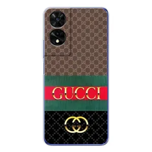 Чехлы Бренд GUCCI для TCL 505 (Стиль GUCCI)