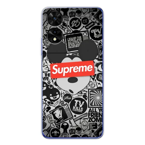 Чехол с рисунком «Supreme Маус» для TCL 505 Чехол с рисунком «Supreme Маус» для TCL 505