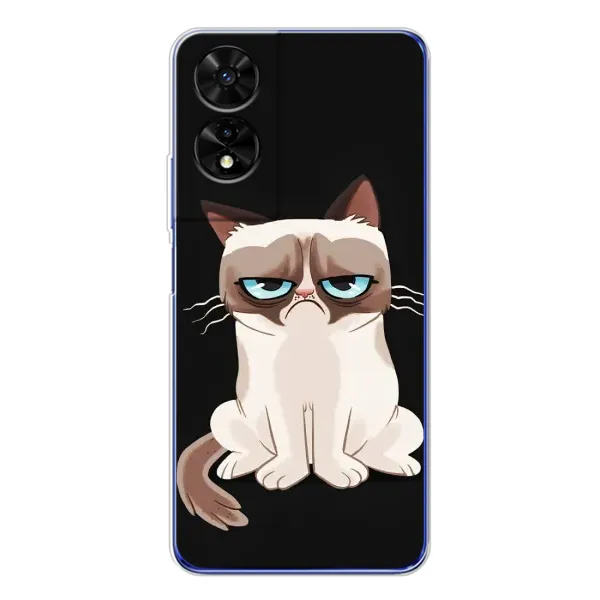 Чехол с рисунком «Взгляд кота» для TCL 505 Чехол с рисунком «Взгляд кота» для TCL 505