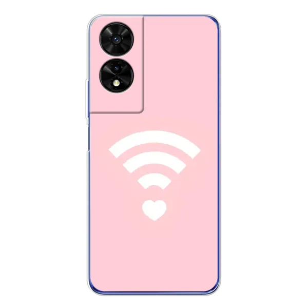 Чехол с рисунком «WiFi Love» для TCL 505 Чехол с рисунком «WiFi Love» для TCL 505