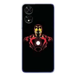 Чехол Супергерой Железный человек на TCL 505 (Железный человек)