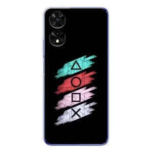 Чехол КИБЕРСПОРТ для TCL 505 (Значки Sony)