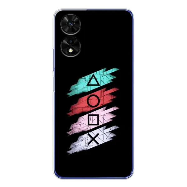 Чехол с рисунком «Значки Sony» для TCL 505 Чехол с рисунком «Значки Sony» для TCL 505