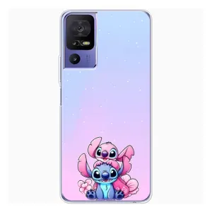 Чехол с рисунком Стич для TCL 605