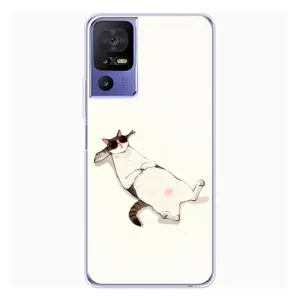 Чехол с рисунком «Отдых» для TCL 605