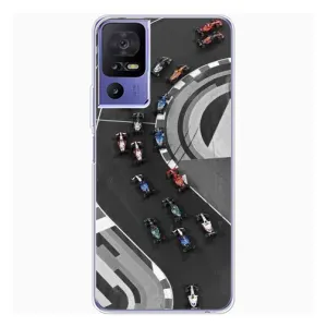 Чехол фильм Формула 1 для TCL 605 (Гонки ф1)